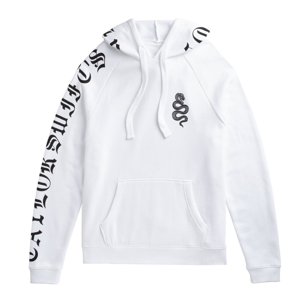 White Taylor Swift Reputation Tour hoodie **RARE**